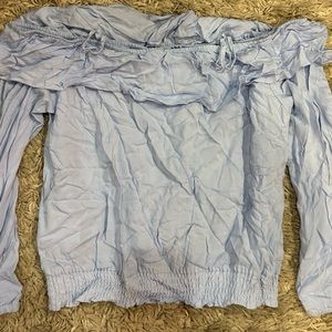 Brand new H&M off the shoulder boho style long sleeve top